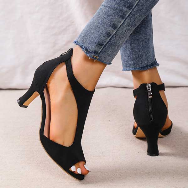 Mode Lumiére™ - Sandales Orthopédiques à Talons