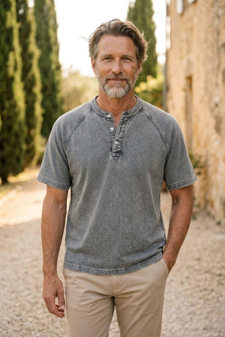 Mode Lumiére™ | Henley style marin