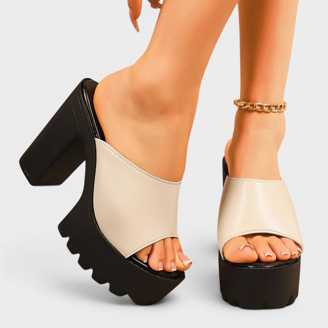 Lucienne | Sandales à plateforme confortables