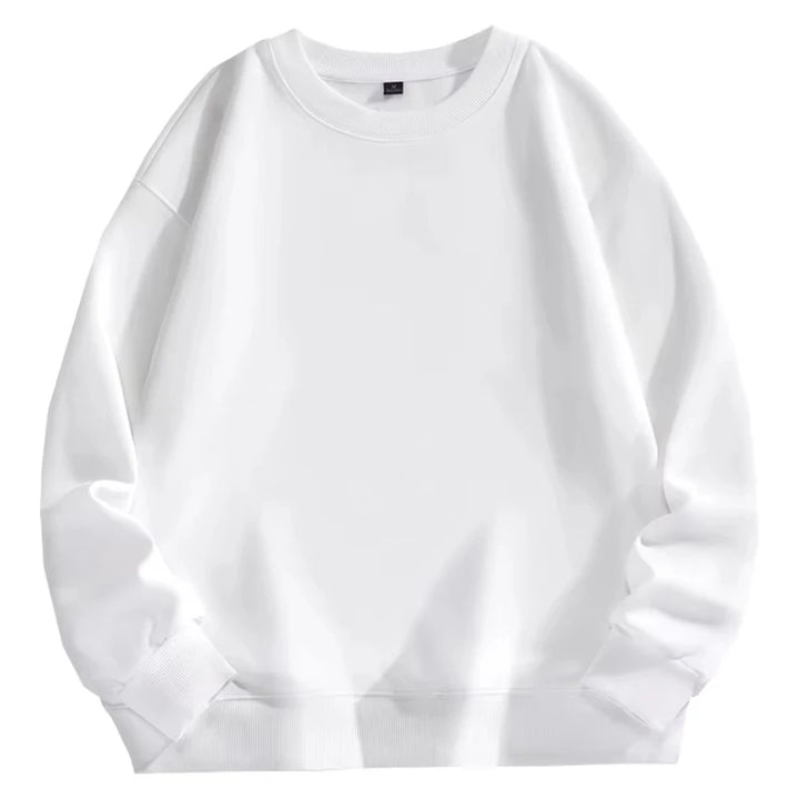 Sweat-shirt à manches longues pour hommes, grande taille, mode décontractée, automne et hiver, haut unisexe Simple et confortable, offre spéciale