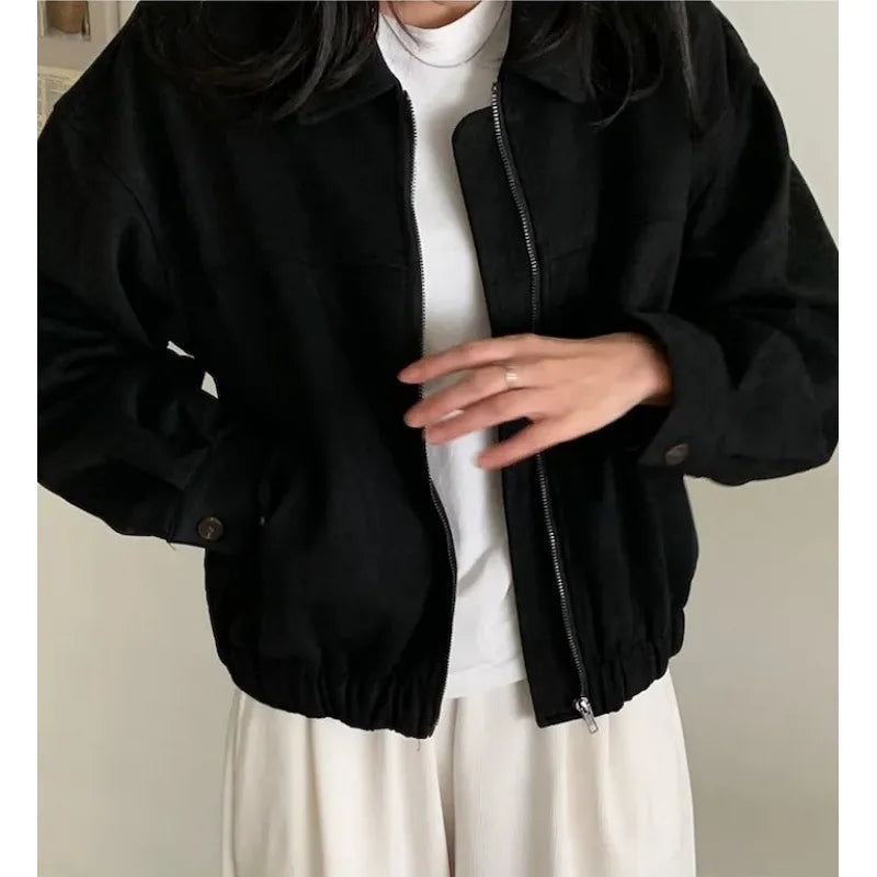 Veste Casual Essentielle au Style Intemporel Femme