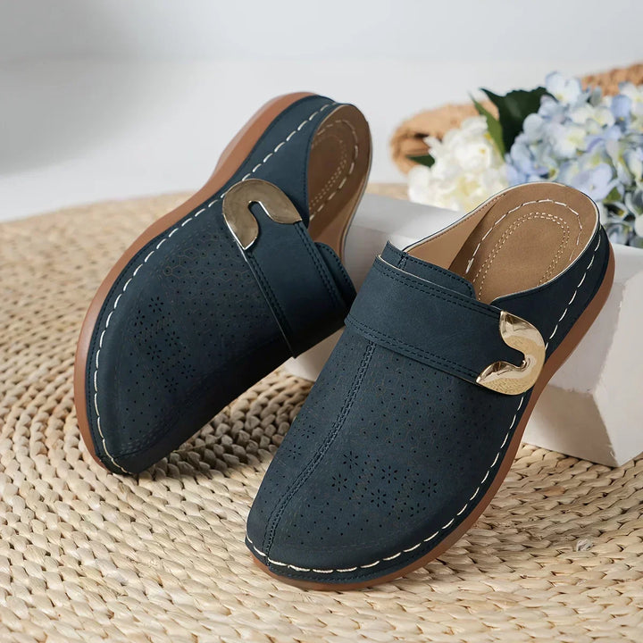 Mode Lumiére™Sandales à semelles compensées chic