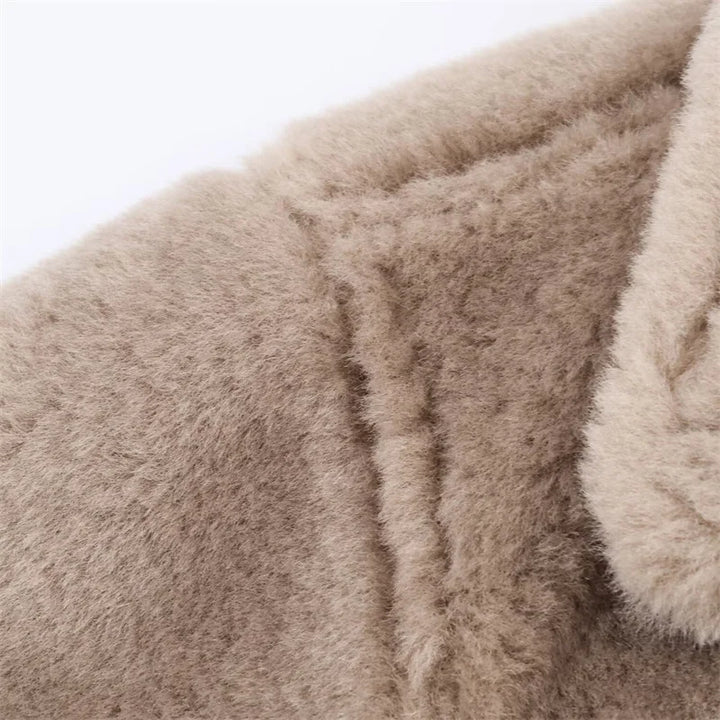Manteau Double face réversible pour femme, haut de rue, décontracté, nouvelle Collection automne/hiver 2025