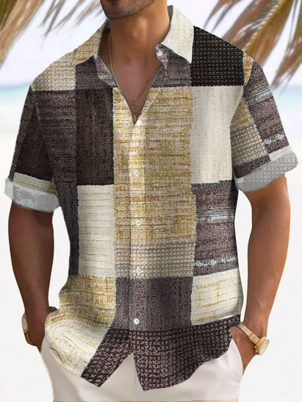 Leblanc™ | Chemise élégante à manches courtes