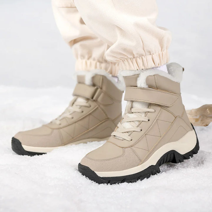 Bottines Chaudes et Confortables pour l’Hiver Femme