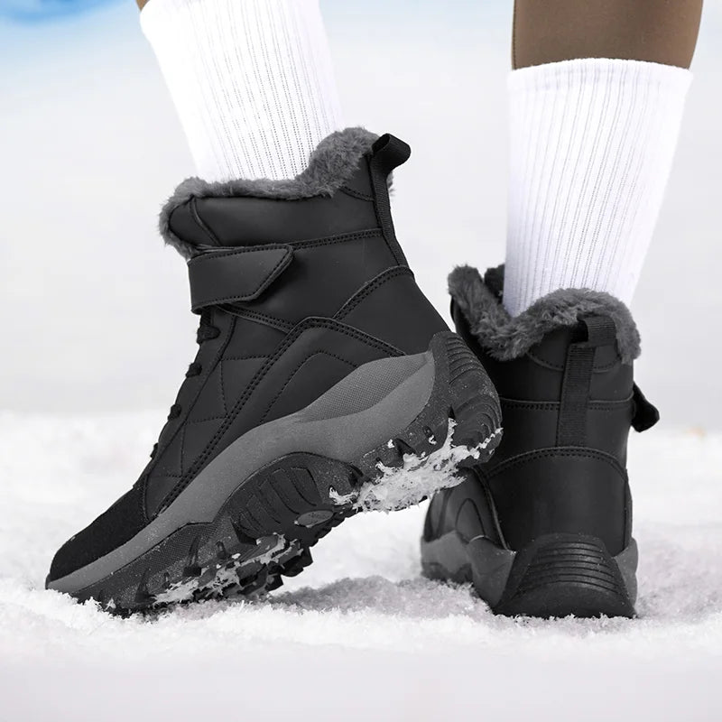 Bottines Chaudes et Confortables pour l’Hiver Femme