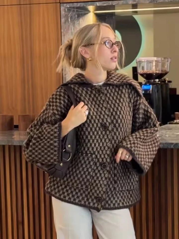 Veste Texturée Chic femme – Élégance Décontractée du Quotidien