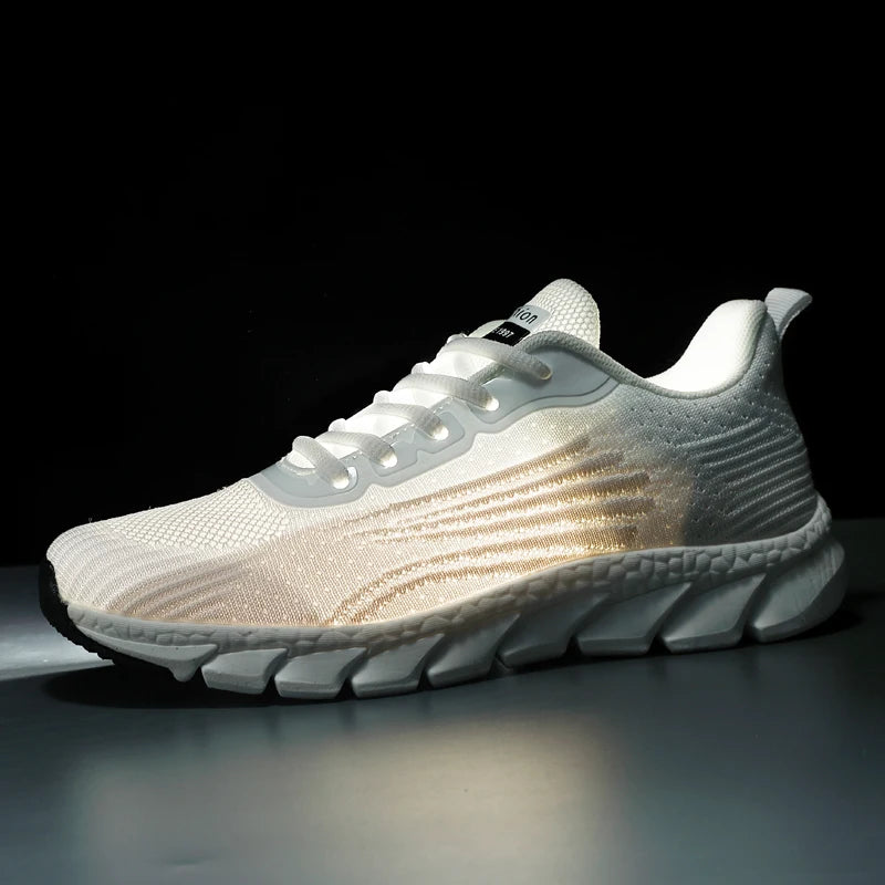 Chaussures de course hommes baskets mode baskets légères respirant chaussure de marche en plein air confortable athlétique pour les femmes