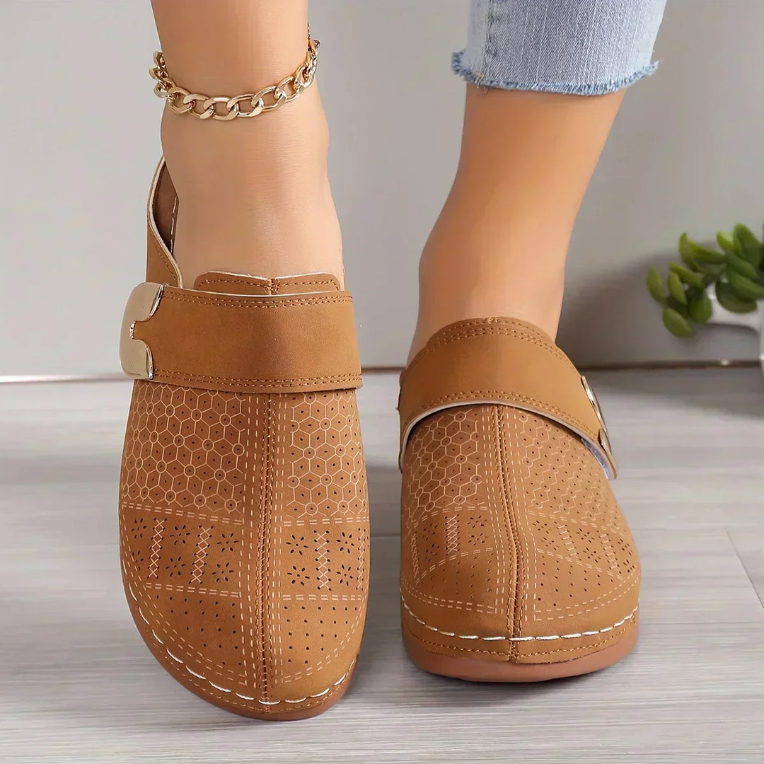 Mode Lumiére™Sandales à semelles compensées chic