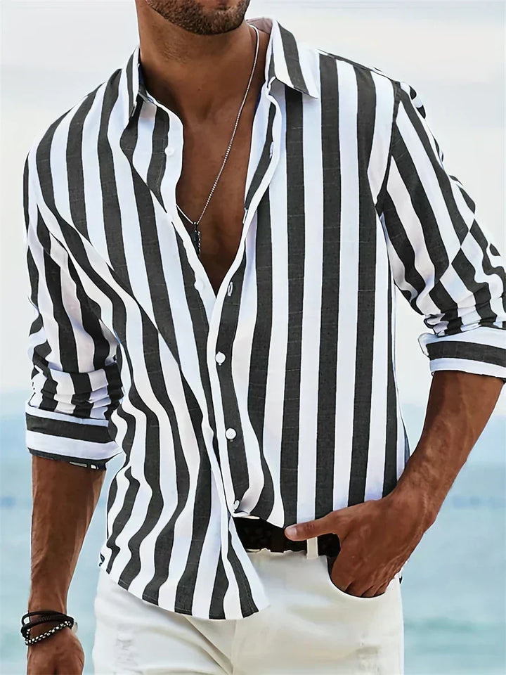 Mode Lumiére™ | Chemise Rayée Été Légère