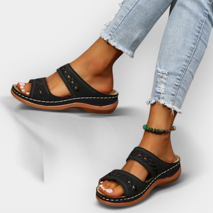 Mode Lumiére™ Sandales Anatomiques au Design Élégant