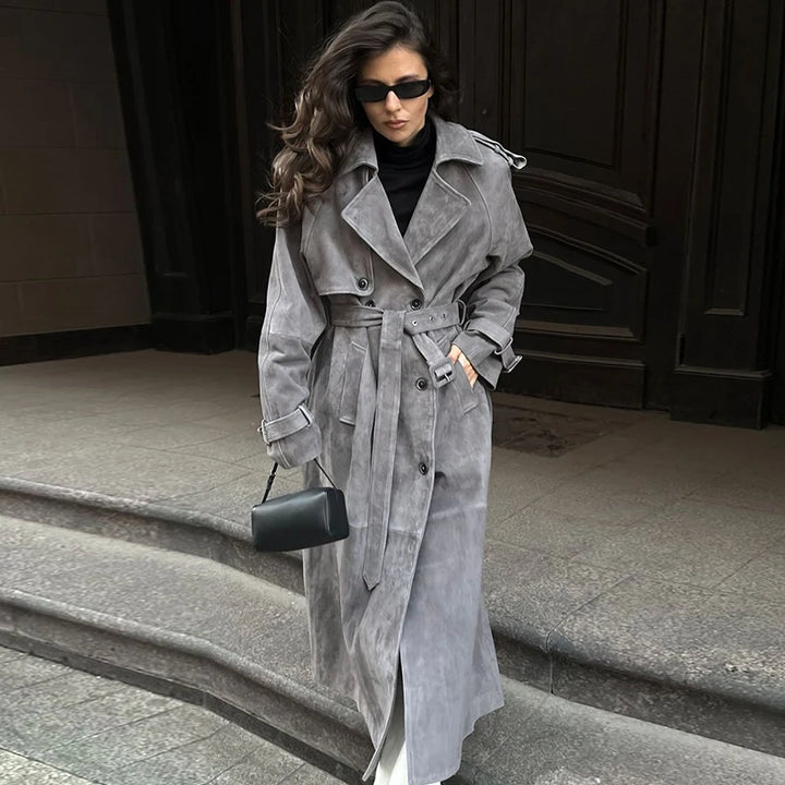 Manteau Long Élégant – Style Urbain Chic Intemporel