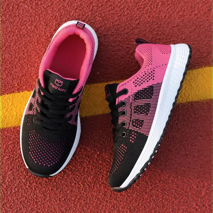 Chaussures de course légères pour femmes Sneakers Chaussures de sport confortables Jogging Tennis