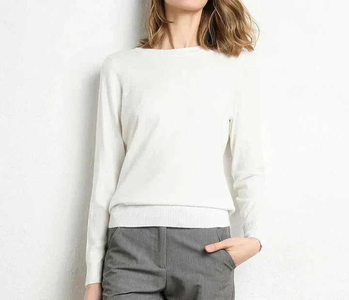 Mode Lumiére™| Pull confort en laine essentiel