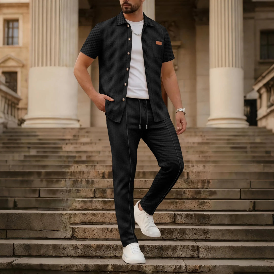 Mode Lumiére™ Ensemble Élégance Moderne Homme – Style Premium Confort Absolu