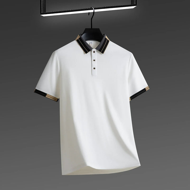 Mode Lumiere™ | Polo avec finitions contrastantes