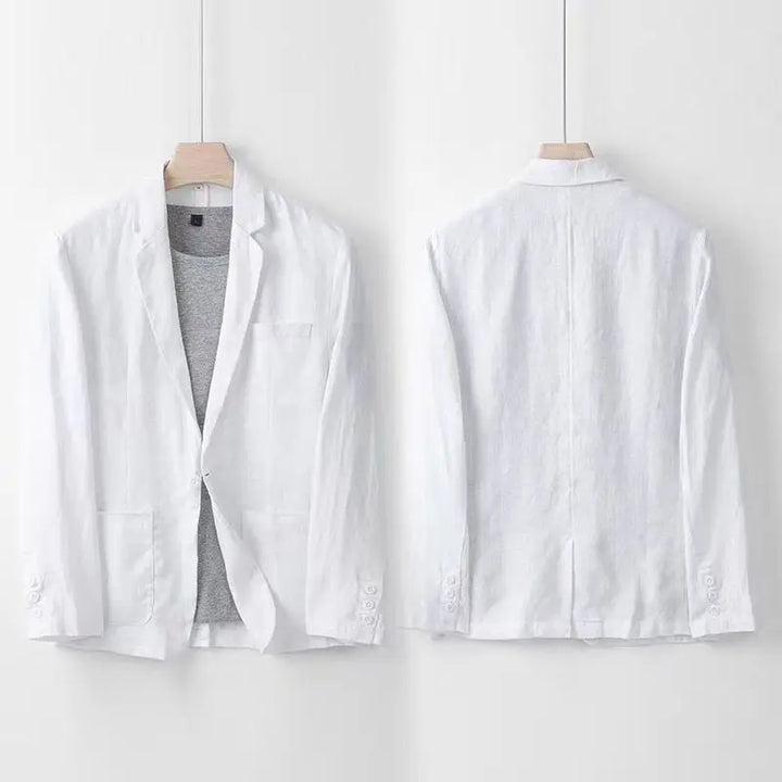 Jean et Marcel™ | Costume en lin deux pièces élégant pour homme