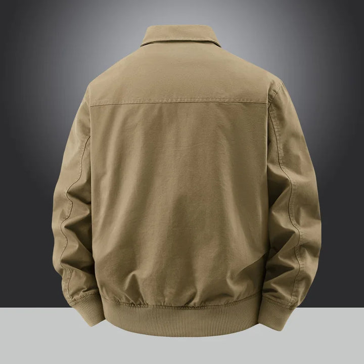 Veste décontractée résistante à l'usure pour hommes, vêtements de travail amples, haut printemps-automne, nouveau Style, respirant, évacuant l'humidité, fermeture à glissière