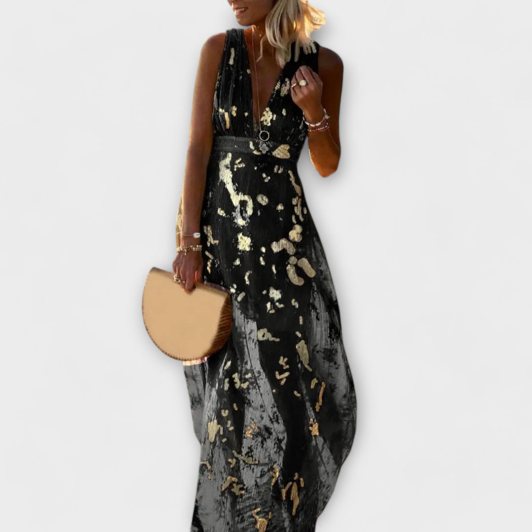Vêtements avec décolleté en V et détails en sequins