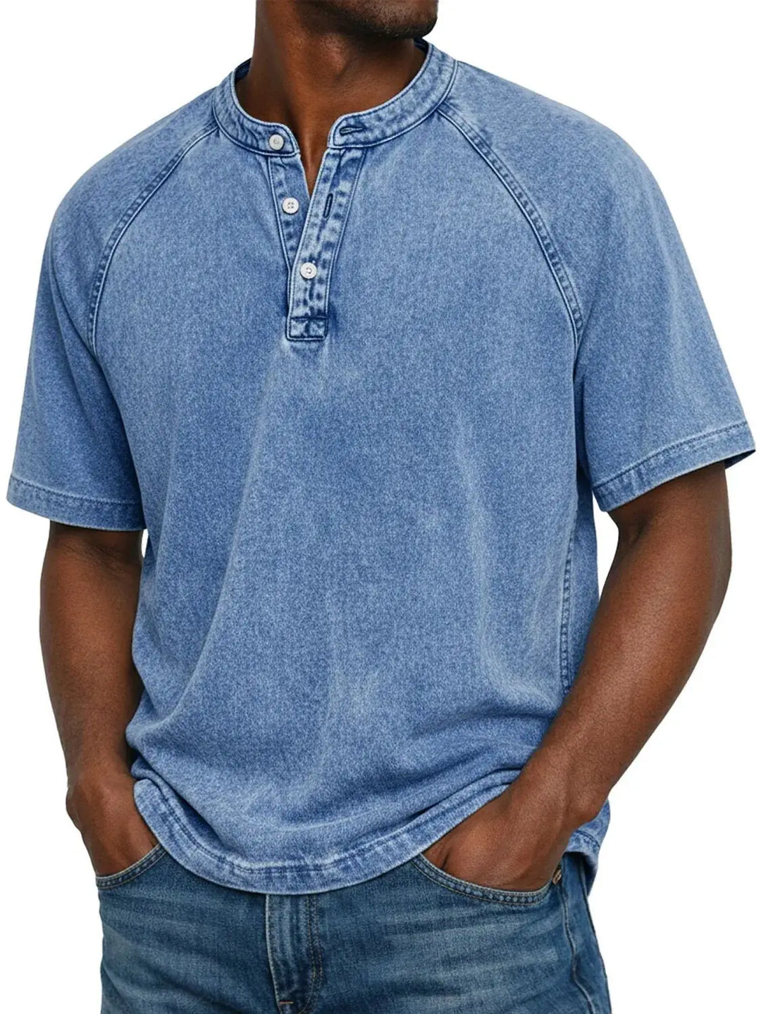 Mode Lumiére™  | Chemise vintage boutonnée pour homme