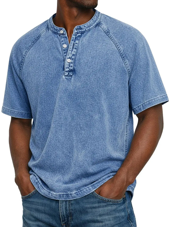 Mode Lumiére™  | Chemise vintage boutonnée pour homme