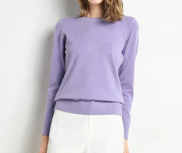 Mode Lumiére™| Pull confort en laine essentiel