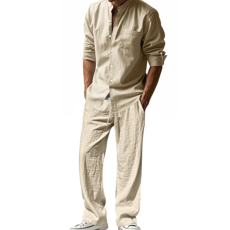 Jean et Marcel™ | Ensemble en lin confortable pour homme