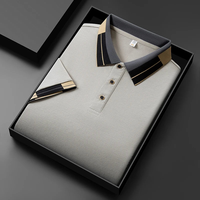 Mode Lumiere™ | Polo avec finitions contrastantes