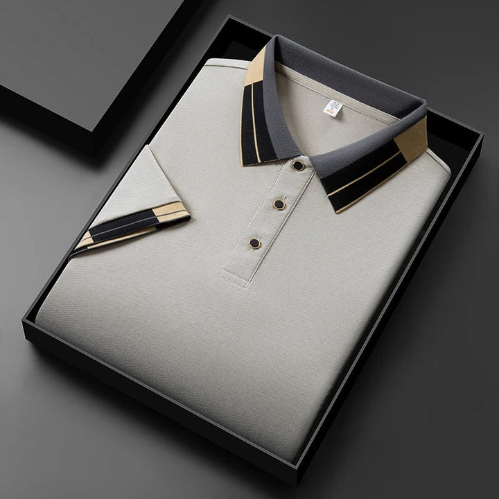 Mode Lumiere™ | Polo avec finitions contrastantes
