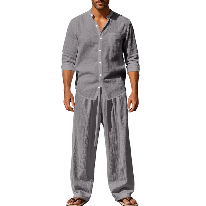 Jean et Marcel™ | Ensemble en lin confortable pour homme