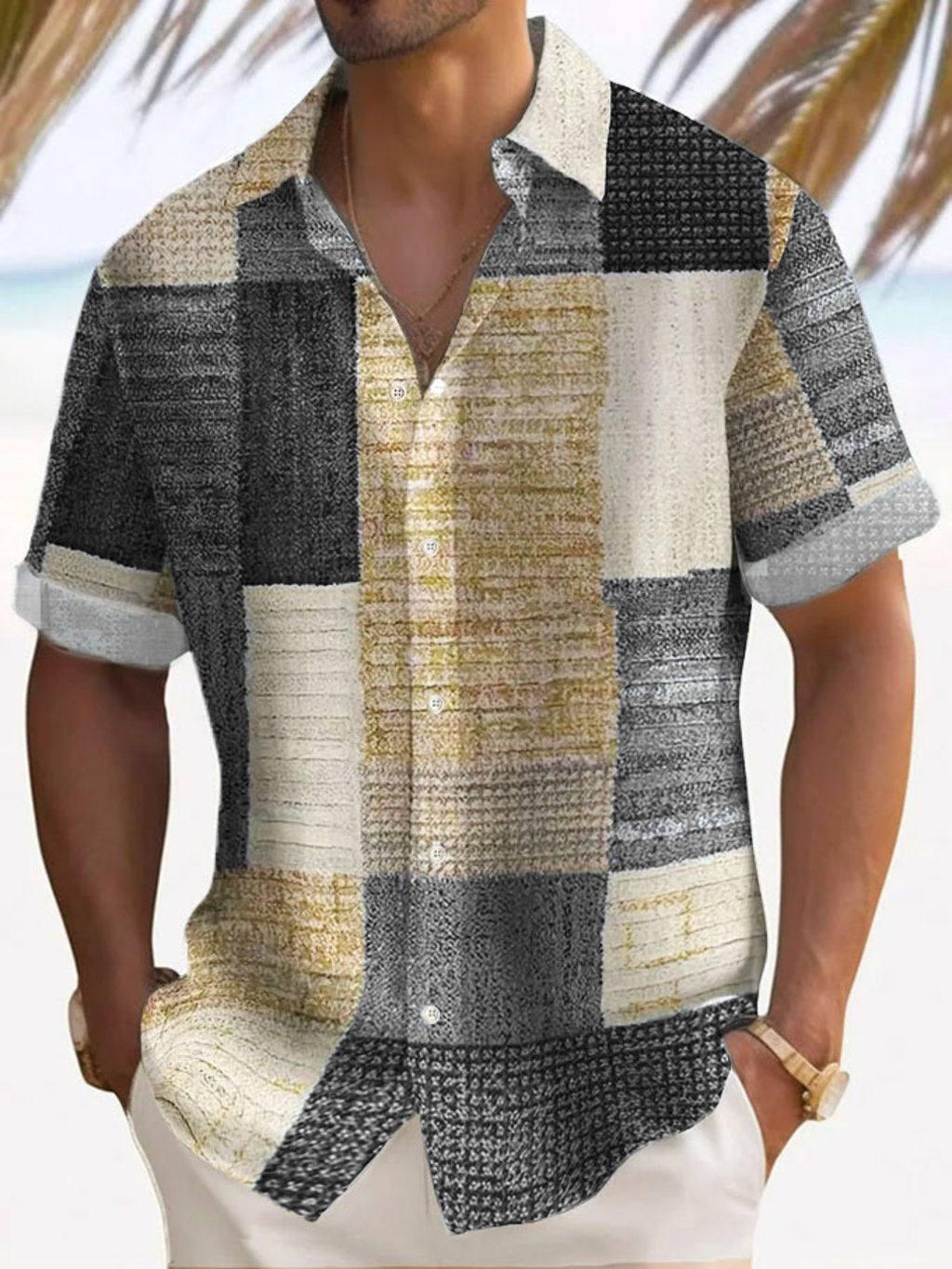 Leblanc™ | Chemise élégante à manches courtes