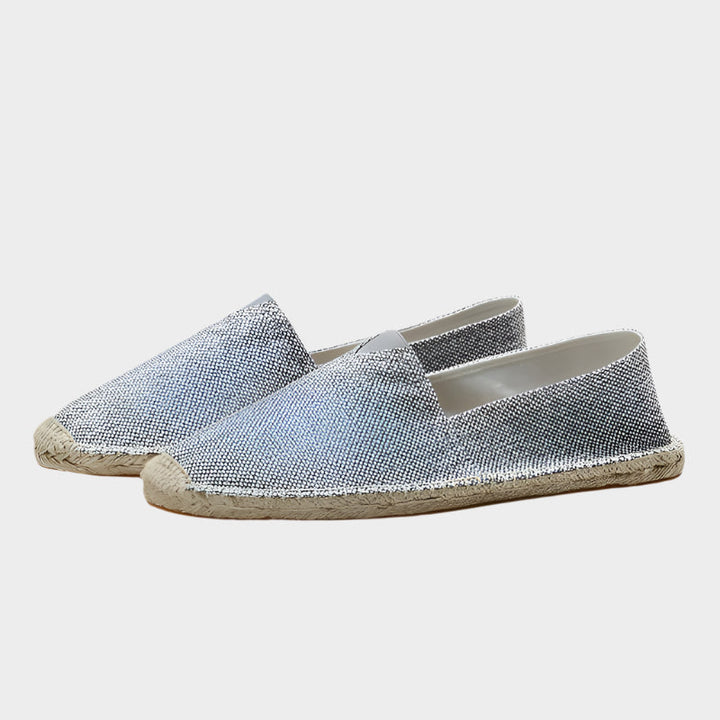Mode Lumiére™ Espadrilles en toile confortables