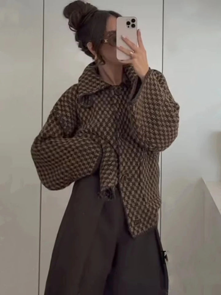 Veste Texturée Chic femme – Élégance Décontractée du Quotidien