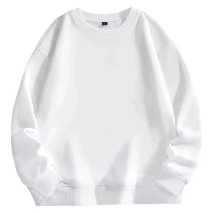 Sweat-shirt à manches longues pour hommes, grande taille, mode décontractée, automne et hiver, haut unisexe Simple et confortable, offre spéciale