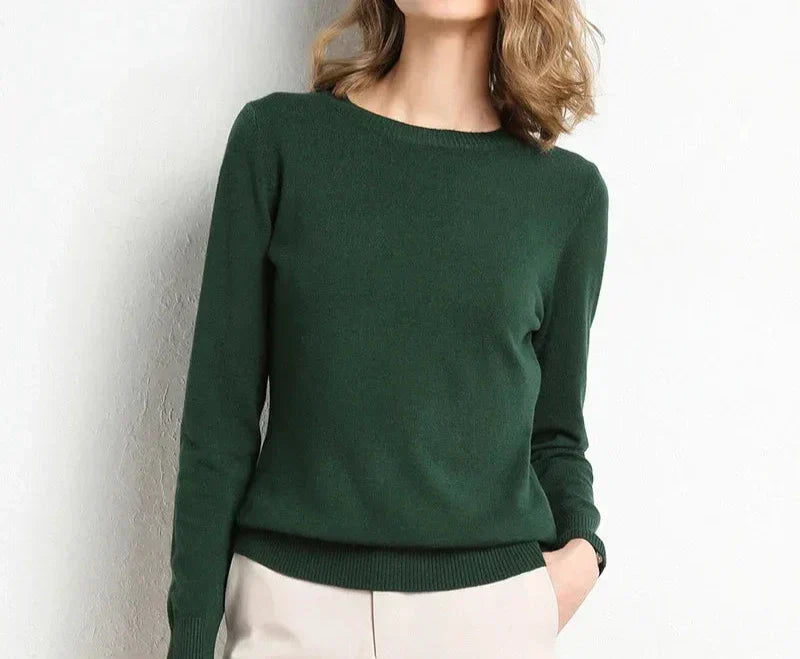 Mode Lumiére™| Pull confort en laine essentiel