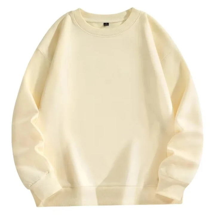 Sweat-shirt à manches longues pour hommes, grande taille, mode décontractée, automne et hiver, haut unisexe Simple et confortable, offre spéciale