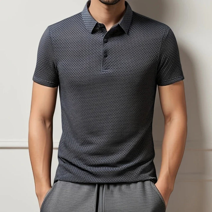 Éliot™ | Polo Texturé Homme — Léger, respirant, impeccable