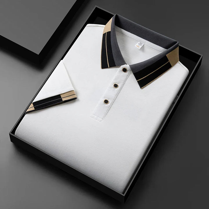 Mode Lumiere™ | Polo avec finitions contrastantes