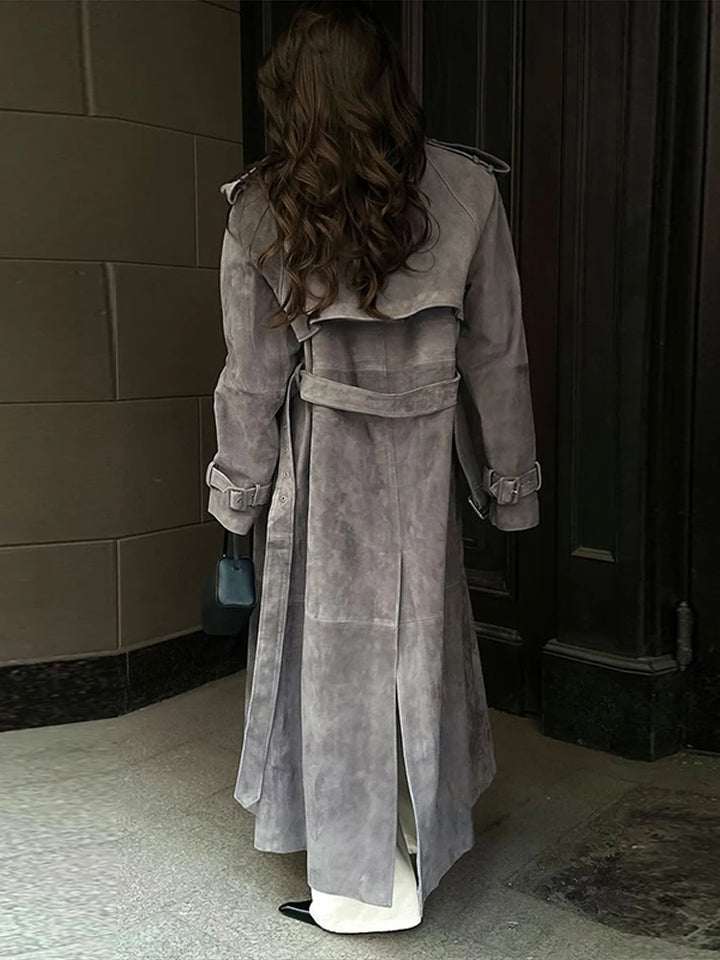 Manteau Long Élégant – Style Urbain Chic Intemporel