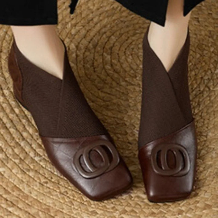 Bottes Chelsea classiques en maille de couleur unie, respirantes, légères, résistantes à l'usure, pour la marche en plein air, confortables, nouvelle collection automne