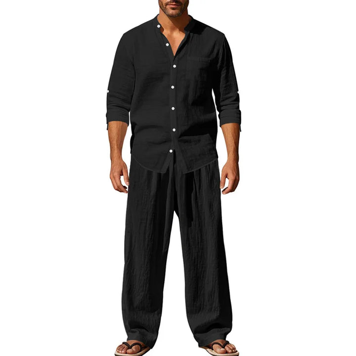 Jean et Marcel™ | Ensemble en lin confortable pour homme
