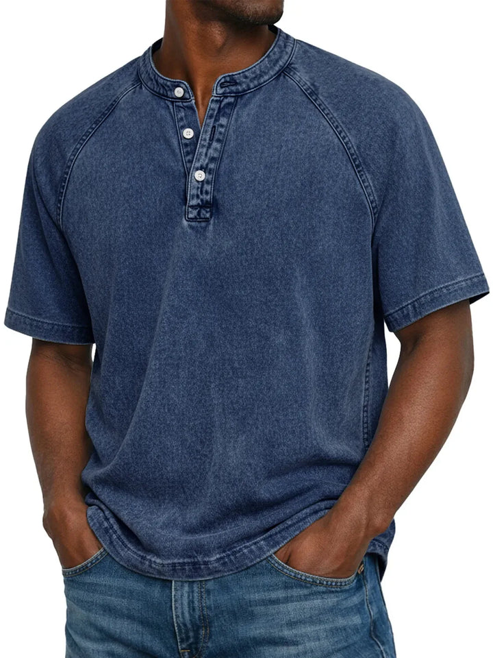 Mode Lumiére™  | Chemise vintage boutonnée pour homme