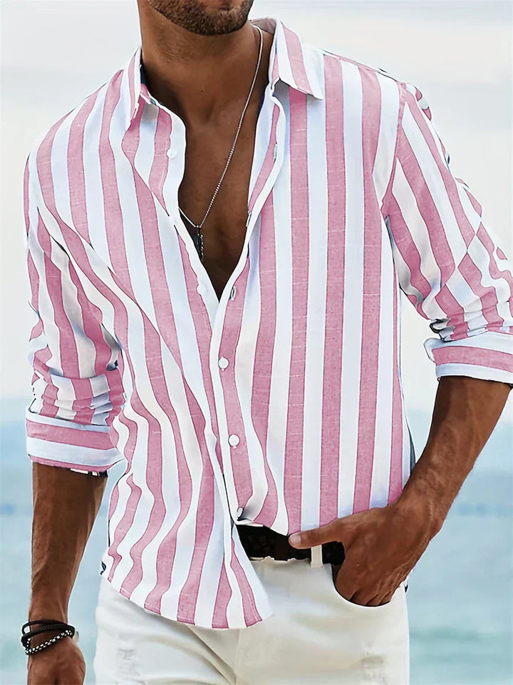 Mode Lumiére™ | Chemise Rayée Été Légère