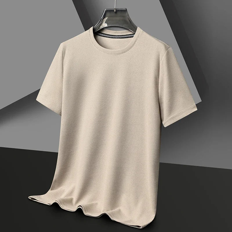 LAURENT MONACO | T-SHIRT GAUFRÉ POUR HOMMES