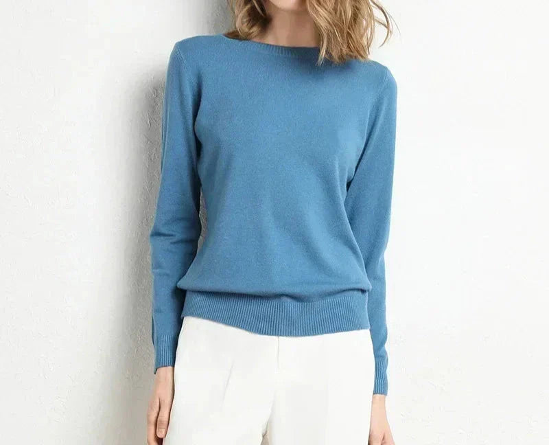 Mode Lumiére™| Pull confort en laine essentiel