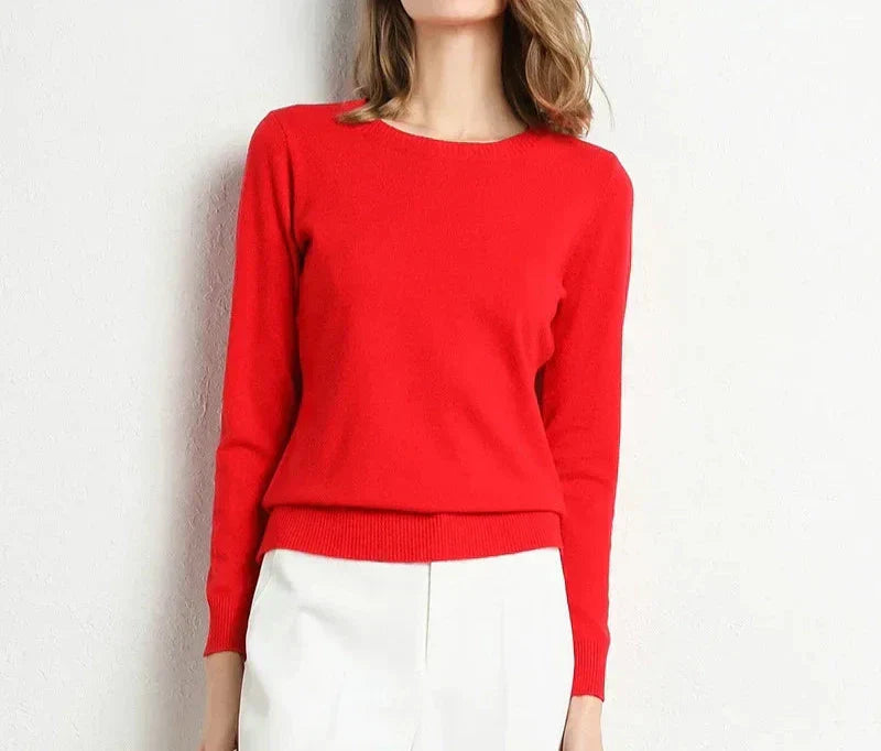 Mode Lumiére™| Pull confort en laine essentiel