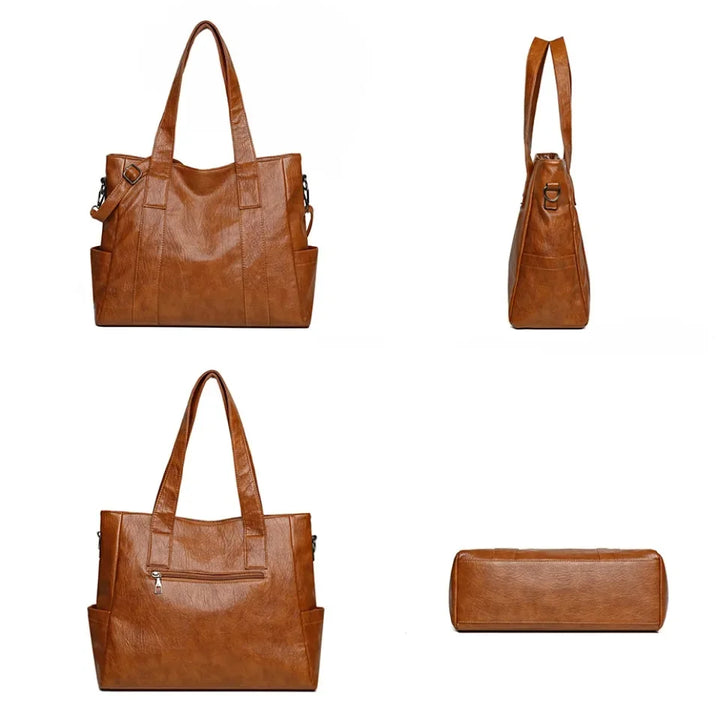 Sacs à bandoulière en cuir PU de haute qualité pour femmes, nouveaux sacs à main Messenger pour dames, créateur de luxe, 3 ensembles