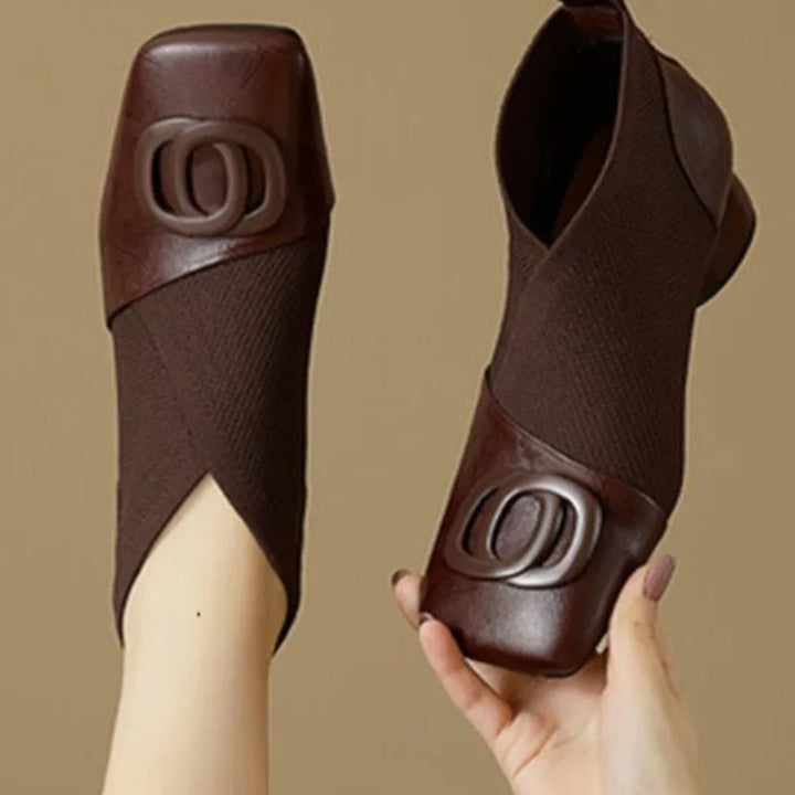 Bottes Chelsea classiques en maille de couleur unie, respirantes, légères, résistantes à l'usure, pour la marche en plein air, confortables, nouvelle collection automne