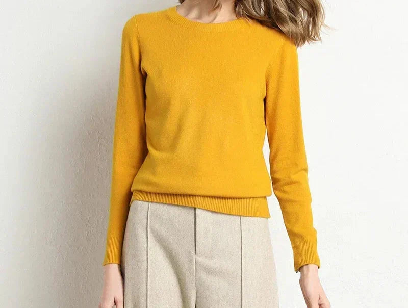 Mode Lumiére™| Pull confort en laine essentiel