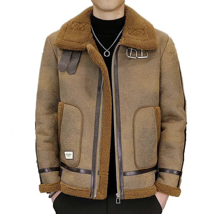 Blouson Moderne Homme Doublé pour un Style Urbain Affirmé